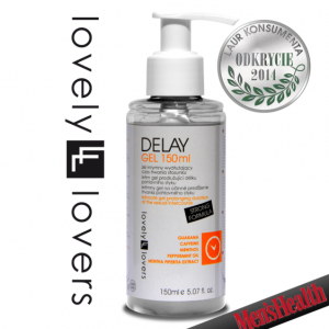 DELAY Gel 150ml ODZNACZONY ŻEL NA OPÓŹNIENIE WYTRYSKU
