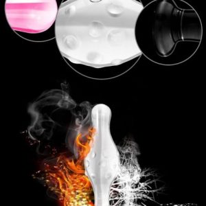 4.5"" Glass Romance Clear