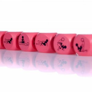 Zabawka-Kostka Miłości 25mm FIOLETOWA - 1 sztuka