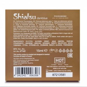 SHIATSU Pheromon Fragrance man darkblue  15 ml