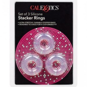 3 Stacker Rings Transparent