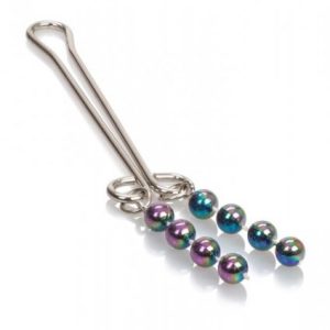 Beaded Clitoral Jewelry Blue