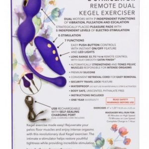 Estim Dual Kegel Exerciser Blue