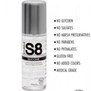 S8 Premium Silicone Lube 125ml Original