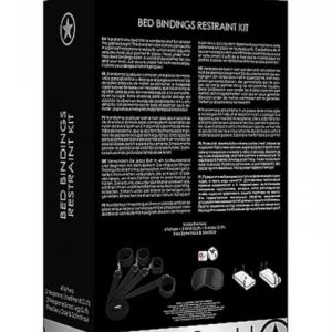 Bed Binding Restraint Kit - Black