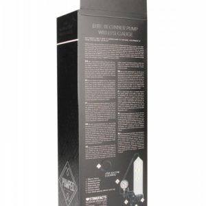 Elite Beginner Pump With PSI Gauge - Transparent
