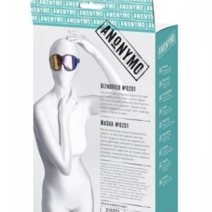 Anonymo mask, PVC, print, 27.5 cm