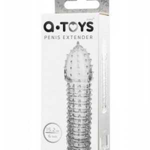 A-TOYS Penis Extender 15.2 cm Sleeve Transparent