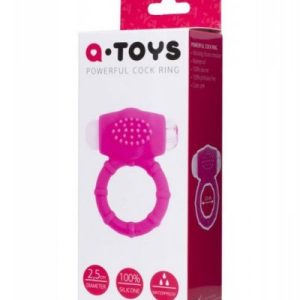 A-TOYS, Penis VibroRing, Silicone, Pink, O2.5 cm