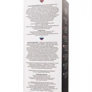 A-TOYS, Penis Pump Coal, with vibro, PVC, Transparent, 22,8 cm