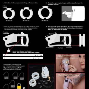 Cock Cage Set 15 pcs.