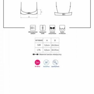 Bielizna-Lovica półbiustonosz  S/M