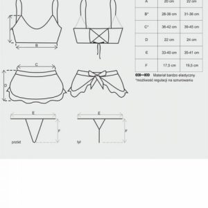 Bielizna-Maid kostium  S/M