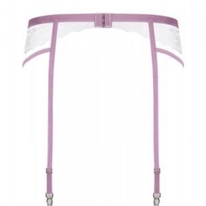 Bielizna-Lilyanne pas do pończoch biały L/XL