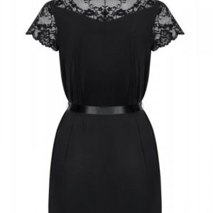 Bielizna-810-PEI-1 szlafrok czarny L/XL