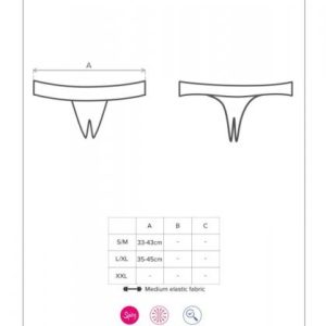 Bielizna-Hetea komplet 3-częściowy czerwony L/XL