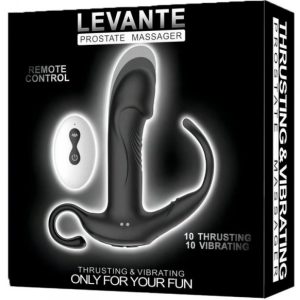 Thrusting anal vibrator