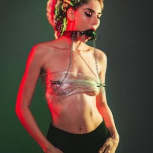 Ball Gag with nipple clamps Party Hard Gratitude