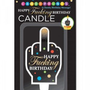 Happy F’ing Birthday Candle