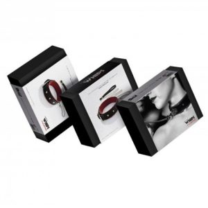 Wiązania-WHIPS obroża damska z ćwiekami i smyczą