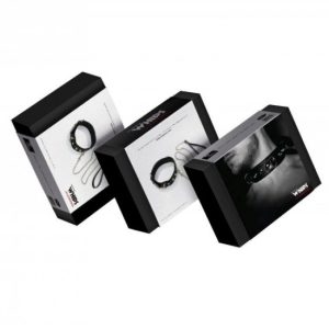 Wiązania-WHIPS obroża męska z półkółkami i smyczą