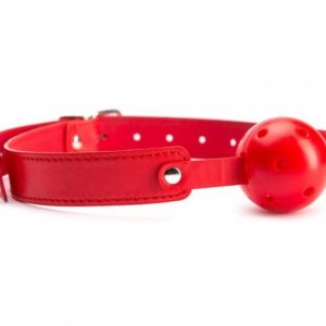 Red Breathable Ball Gag