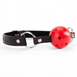 Red Heart Ball Gag