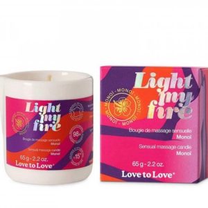 LIGHT MY FIRE - MASSAGE CANDLE - MONOI 65G / 2.2OZ.