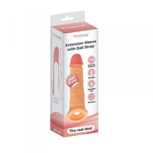 Extension sleeve with a ball strap - 21cm