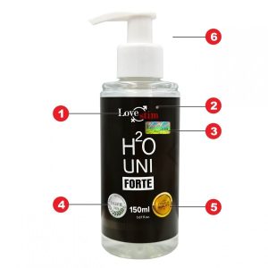 H2o UNI FORTE GĘSTY BEZWONNY UNI ŻEL 150ml
