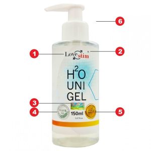 H2O UNI GEL 150ml WYRÓŻNIONY ŻEL AQUA UNIWERSALNY