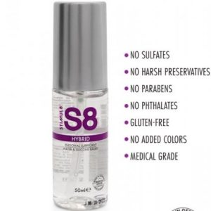 S8 Hybrid Lube 50ml Natural