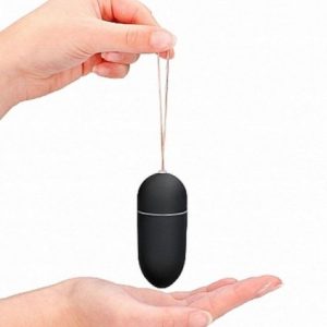10 Speed Remote Vibrating Egg - Big - Black