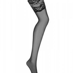 Bielizna-810-STO-1 pończochy czarne  S/M