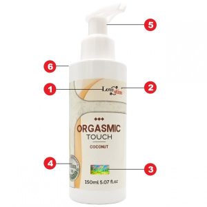 ORGASMIC TOUCH Orgazmowy żel do masażu i stymulacji kokosowy 150m