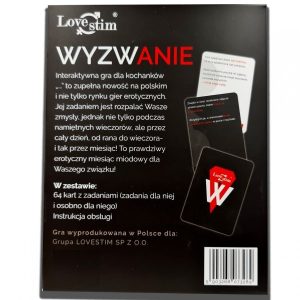 WYZWANIE Interaktywna 30 dniowa gra erotyczna